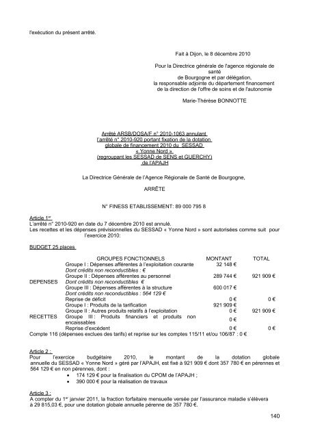 RAA 187 - Préfecture de la Côte-d'Or