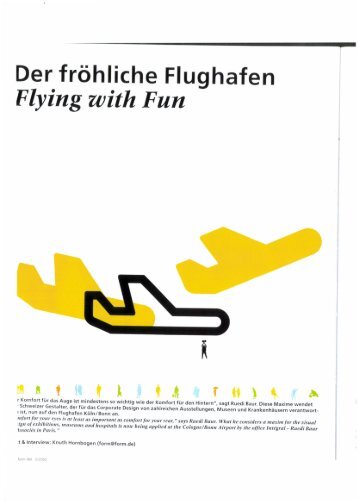 Der fröhliche Flughafen Flying with Furz - Ruedi Baur