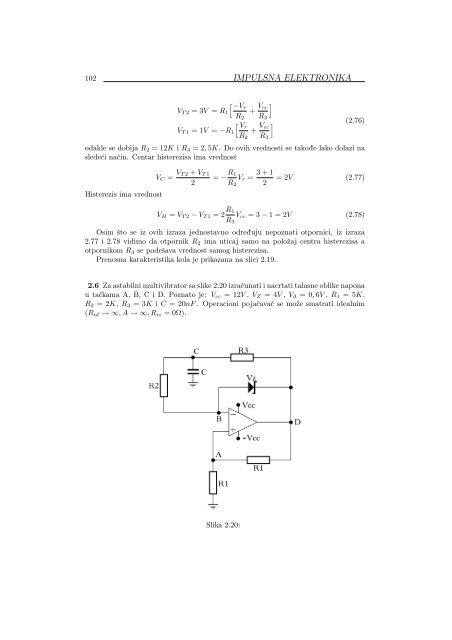 Zadaci za pripremu drugog kolokvijuma (pdf)