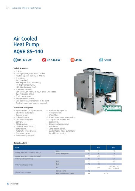 Air conditioning TISK2.indd - Systemair