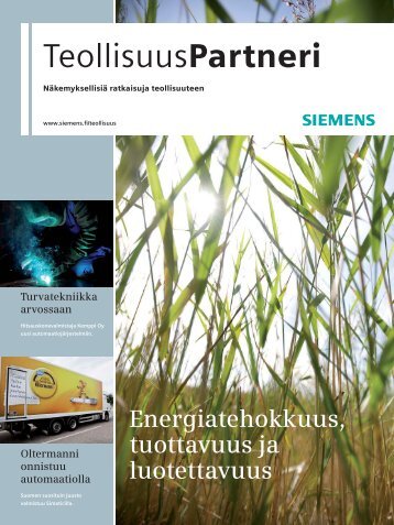 TeollisuusPartneri 1/2010 - Siemens