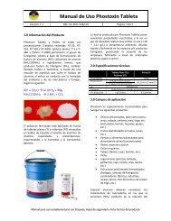 Manual de Uso Phostoxin Tableta - degesch