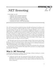 Chapter 27: .NET Remoting - A2Z Dotnet