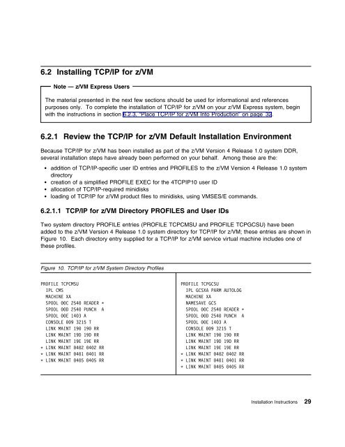 TCP/IP Level 410 Program Directory - z/VM - IBM