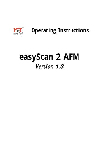 AFM Operation Manual