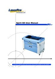 to download the newest version of the Spirit GE Series User's Manual.