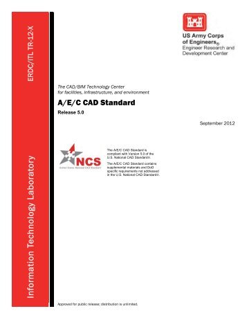A/E/C CAD Standard - U.S. Army