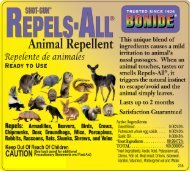 SHOTGUN REPELS-ALL Animal Repellent - Bonide