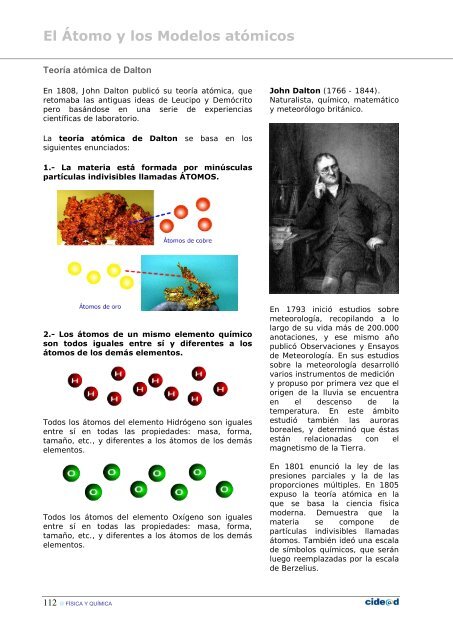 El Átomo y los Modelos atómicos El Átomo y los Modelos atómicos