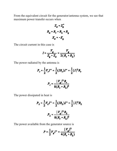 Antenna Patterns - Electrical and Computer Engineering