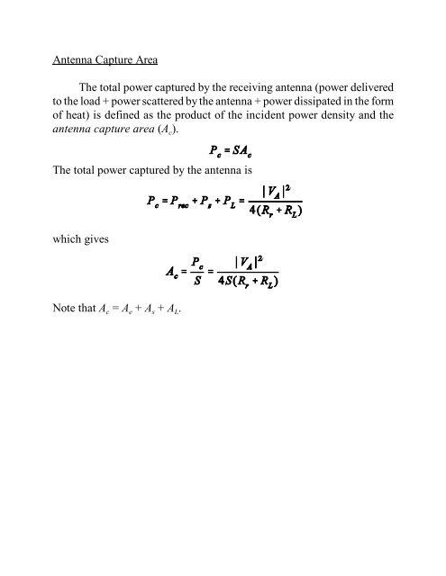 Antenna Patterns - Electrical and Computer Engineering