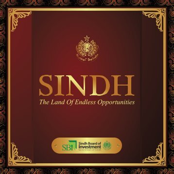 Title front - Sindh Board Of Investment, Government Of Sindh