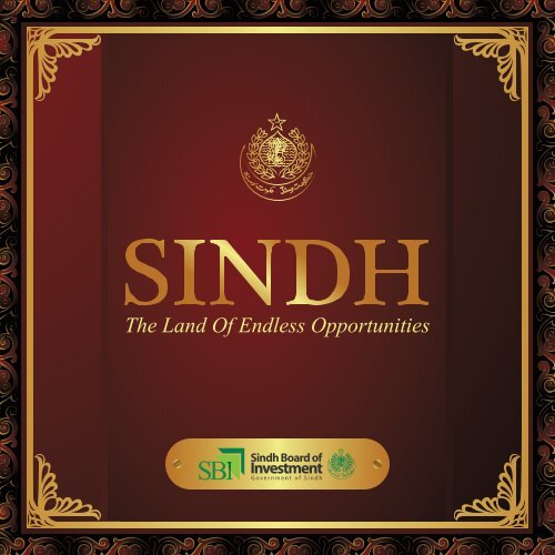 Title front - Sindh Board Of Investment, Government Of Sindh