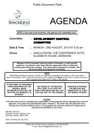 Public reports pack PDF 1 MB - Modern.gov - Breckland Council