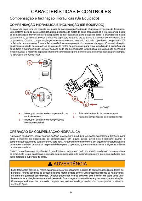 5 0 hp manual de operação manutenção e garantia - Mercury