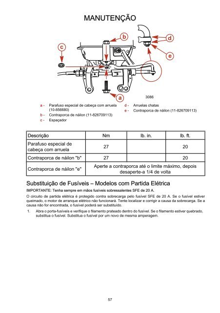 5 0 hp manual de operação manutenção e garantia - Mercury