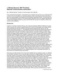 Friday November 16, 2012 - National Communication Association