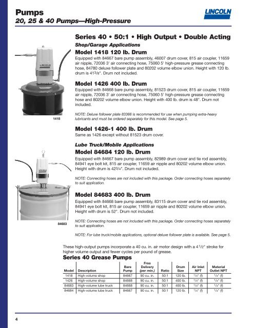 General Lubrication Equipment & Accessories - Brice Barclay