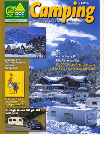 TOURIST HD 460 DB - (Deutscher Camping Club e.V. ... - Dethleffs