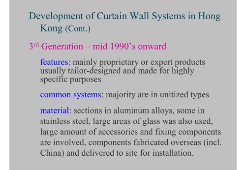 Construction and Performance of Curtain Wall Systems for Super ...