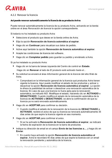 Manual del usuario