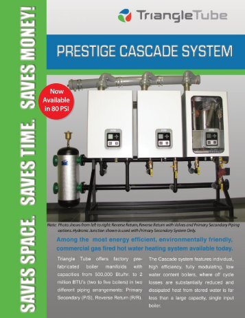 Prestige Cascade Brochure - Triangle Tube