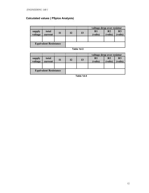 Basic Ohm's Law & Series and Parallel Circuits