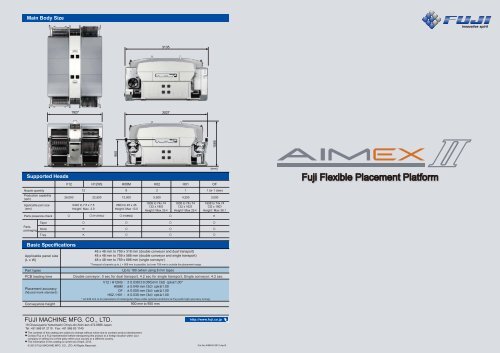 Fuji AIMEX II - Scanditron, Ltd.