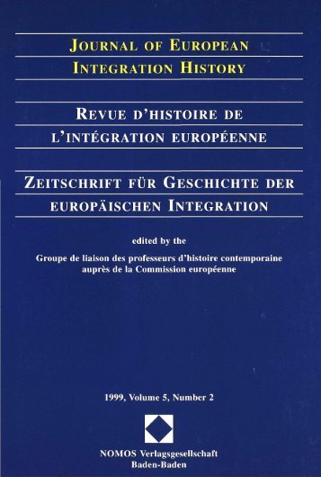 1999, Volume 5, N°2 - Centre d'études et de recherches ...