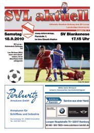 Blankenese 1 - SV Lurup