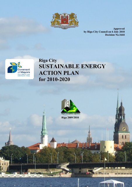 Riga City SUSTAINABLE ENERGY ACTION PLAN for 2010-2020