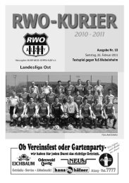 Heimspiel gegen TuS Biebelnheim - Rot-Weiss Olympia ALZEY