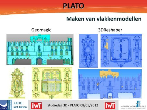 PLATO - Project LAserscanning: Technologische kennisOverdracht