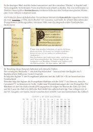 In der heutigen Bibel sind die Seiten nummeriert und ihre einzelnen ...