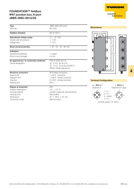 Product catalog - TURCK