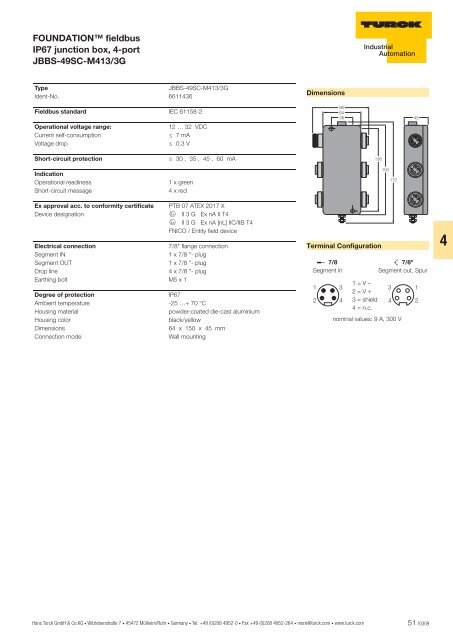 Product catalog - TURCK