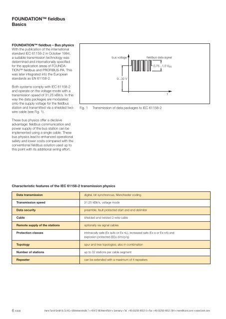 Product catalog - TURCK