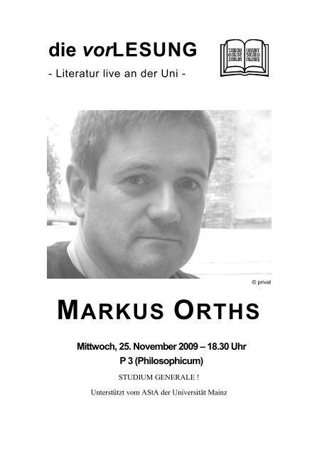 MARKUS ORTHS