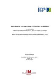Ergebnisbericht 2009 (BevÃ¶lkerung) - Strukturfonds in Sachsen ...