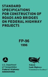 Standard Specifications for Construction of Roads and Bridges on ...