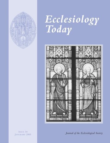 01. 1-15 Chair/M.Fisher - Ecclesiological Society