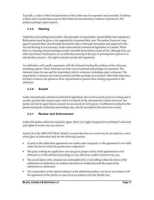 Litigation and Dispute Resolution Guide