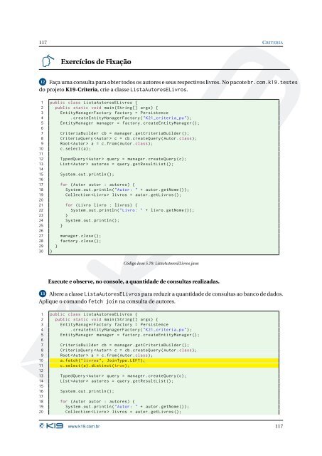 PersistÃªncia com JPA2 e Hibernate - Inpi