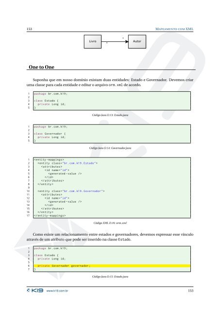 PersistÃªncia com JPA2 e Hibernate - Inpi