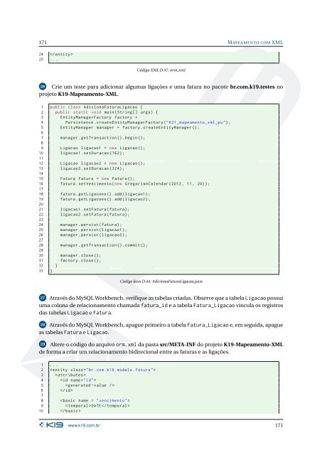 PersistÃªncia com JPA2 e Hibernate - Inpi