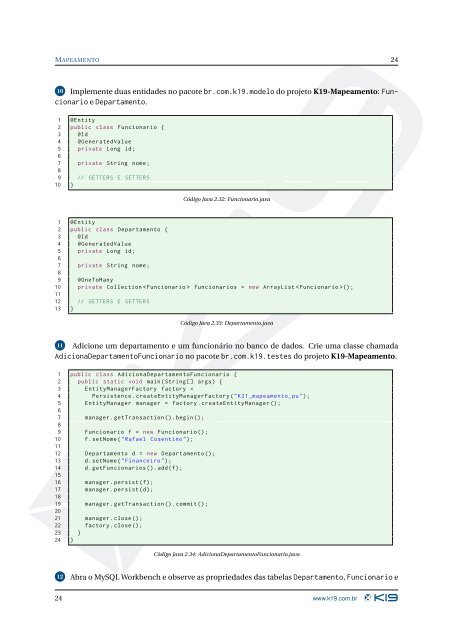 PersistÃªncia com JPA2 e Hibernate - Inpi