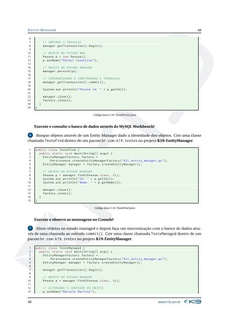 PersistÃªncia com JPA2 e Hibernate - Inpi