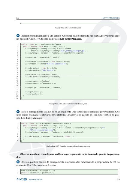 PersistÃªncia com JPA2 e Hibernate - Inpi