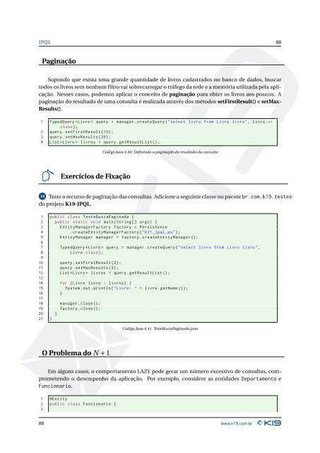 PersistÃªncia com JPA2 e Hibernate - Inpi