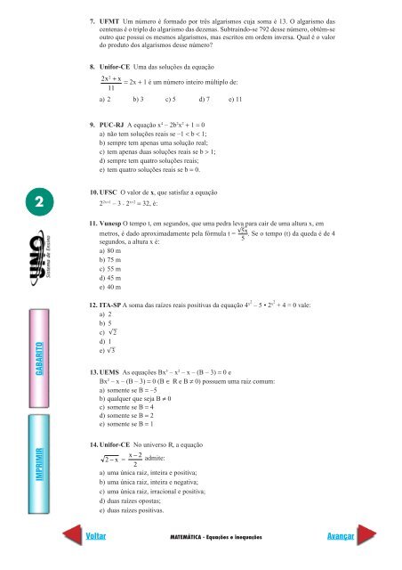 MATEMÃTICA